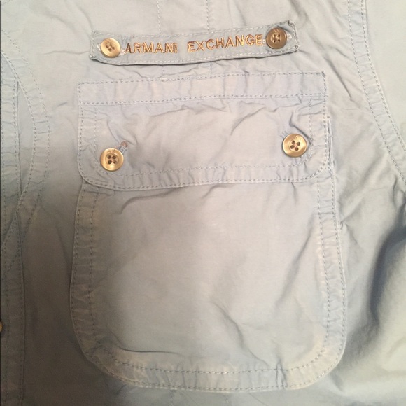 Armani Exchange shirt sleeve button down - Picture 3 of 5